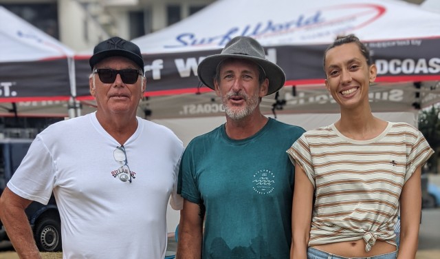 2023 Surf World Single Fin Display at the Burleigh Boardriders Festival
